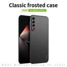 For Meizu 21 Pro MOFI Fandun Series Frosted PC Ultra-thin All-inclusive Phone Case(Black) - 3