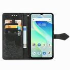 For UMIDIGI G5 Mandala Flower Embossed Leather Phone Case(Black) - 3