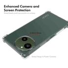 For Sharp Aquos R9 ENKAY Hat-Prince Transparent TPU Shockproof Phone Case - 3