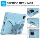 For iPad Air 11 2024 Butterfly Bracket EVA Shockproof Tablet Case(Light Blue) - 2