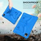 For iPad Air 11 2025 / 2024 Butterfly Bracket EVA Shockproof Tablet Case(Blue) - 3
