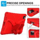 For iPad Pro 11 2024 Butterfly Bracket EVA Shockproof Tablet Case(Red) - 2