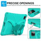For iPad Pro 11 2024 Butterfly Bracket EVA Shockproof Tablet Case(Mint Green) - 2