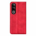 For OnePlus Ace 3V Retro-skin Magnetic Suction Leather Phone Case(Red) - 3