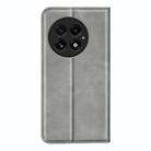 For OnePlus 13 Retro-skin Magnetic Suction Leather Phone Case(Grey) - 3