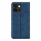 For OnePlus 13T Retro-skin Magnetic Suction Leather Phone Case(Dark Blue) - 3