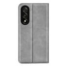 For OnePlus Nord 5 Retro-skin Magnetic Suction Leather Phone Case(Grey) - 3