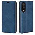 For OnePlus Nord 5 Retro-skin Magnetic Suction Leather Phone Case(Dark Blue) - 1