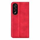 For OnePlus Nord 5 Retro-skin Magnetic Suction Leather Phone Case(Red) - 3
