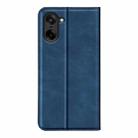 For OnePlus Nord CE5 / Ace 5 Racing Retro-skin Magnetic Suction Leather Phone Case(Dark Blue) - 3