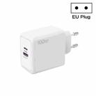 USB 67W / Type-C PD 33W Super fast Charging Full Protocol Mobile Phone Charger, EU Plug(White) - 1