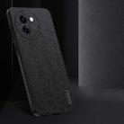 For vivo Y200i Tree Bark Leather Shockproof Phone Case(Grey) - 3