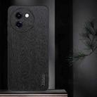 For vivo Y200i Tree Bark Leather Shockproof Phone Case(Black) - 2