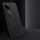 For vivo S19 Tree Bark Leather Shockproof Phone Case(Black) - 3