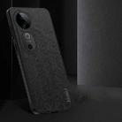 For vivo S19 Pro Tree Bark Leather Shockproof Phone Case(Blue) - 3