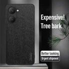 For vivo Y03 4G Tree Bark Leather Shockproof Phone Case(Blue) - 2