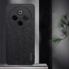 For vivo Y300 Pro Tree Bark Leather Shockproof Phone Case(Black) - 2