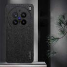 For vivo X200 Pro Tree Bark Leather Shockproof Phone Case(Grey) - 2