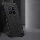 For vivo X200 Pro mini Tree Bark Leather Shockproof Phone Case(Blue) - 3