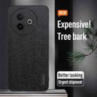 For vivo Y300i Tree Bark Leather Shockproof Phone Case(Blue) - 2