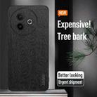 For vivo Y300i Tree Bark Leather Shockproof Phone Case(Black) - 2