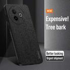For vivo Y300i Tree Bark Leather Shockproof Phone Case(Black) - 3
