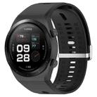 For Xiaomi Watch H1 Blood Pressure Watch Silicone Watch Band(Black) - 1