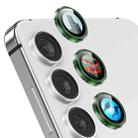 For Samsung Galaxy S23 5G / S23+ 5G ENKAY Hat-Prince AR 9H Rear Lens Aluminium Alloy Tempered Glass Film(Dark Green) - 1