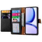 For Realme Note 50 Love Zipper Lanyard Leather Phone Case(Black) - 3