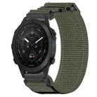 For Garmin MARQ Golfer Gen 2 22mm Nylon Hook And Loop Fastener Watch Band(Grey) - 1