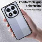 For Redmi Note 14 Pro 4G Armor Clear TPU Hard PC Phone Case(Scrub Black) - 3