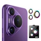 For Huawei Pura 70 Pro / 70 Pro+ ENKAY Hat-Prince 9H Rear Camera Lens Aluminium Alloy Tempered Glass Film(Colorful) - 1