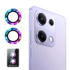 For Redmi Note 14S ENKAY Hat-Prince 9H Rear Camera Lens Aluminium Alloy Tempered Glass Film(Colorful) - 1