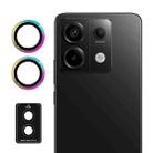 For Redmi Note 13 Pro 5G ENKAY Hat-Prince 9H Rear Camera Lens Aluminium Alloy Tempered Glass Film(Colorful) - 1