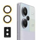 For Xiaomi Redmi Note 13 Pro+ 5G ENKAY Hat-Prince 9H Rear Camera Lens Aluminium Alloy Tempered Glass Film(Golden) - 1