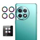 For OnePlus Ace 2 Pro ENKAY Hat-Prince 9H Rear Camera Lens Aluminium Alloy Tempered Glass Film(Colorful) - 1