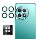 For OnePlus Ace 2 Pro ENKAY Hat-Prince 9H Rear Camera Lens Aluminium Alloy Tempered Glass Film(Green) - 1