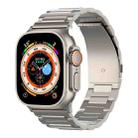 For Apple Watch SE 2022 44mm I-Shaped Titanium Watch Band(Titanium) - 1