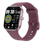 Q32 IP67 Waterproof Smart Bracelet Bluetooth Call Fitness Tracker(Wine Red) - 1