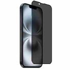 For iPhone 16e NORTHJO A++ 28 Degree Privacy Full Glue Silk Printing Tempered Glass Film - 2