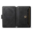 Suteni S2 Phone Magnetic Card Case Card Sleeve MagSafe Magnetic Coil PU Leather(Black) - 2