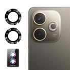 For OPPO A5 Pro 4G / 5G ENKAY Hat-Prince 9H Rear Camera Lens Aluminium Alloy Tempered Glass Film(Black) - 1