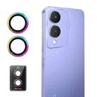 For vivo Y17s ENKAY Hat-Prince 9H Rear Camera Lens Aluminium Alloy Tempered Glass Film(Colorful) - 1