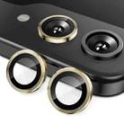 For Samsung Galaxy Z Flip6 ENKAY Hat-Prince 9H Rear Lens Aluminium Alloy Tempered Glass Film(Golden) - 1
