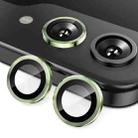 For Samsung Galaxy Z Flip6 ENKAY Hat-Prince 9H Rear Lens Aluminium Alloy Tempered Glass Film(Green) - 1