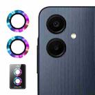For Samsung Galaxy A06 4G ENKAY Hat-Prince 9H Rear Camera Lens Aluminium Alloy Tempered Glass Film(Colorful) - 1