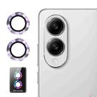 For Samsung Galaxy S25 Edge ENKAY Hat-Prince 9H Rear Camera Lens Aluminium Alloy Tempered Glass Film(Light Purple) - 1