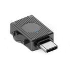 JS-103 USB to Type-C 3.0 Converter High Speed U Disk OTG Adapter(Black) - 1