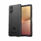 For Sony Xperia 10 VI Full Coverage Shockproof TPU Phone Case(Black) - 1