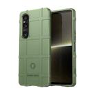 For Sony Xperia 1 VI Full Coverage Shockproof TPU Phone Case(Army Green) - 1